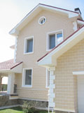 Клинкерная плитка под кирпич Ströher (Stroher) серия KeraBig Yellow KS-02. Архитектурные элементы - профиль Lear.