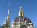 Петропавловская крепость в Санкт-Петербурге. Красный сланец Rathscheck (Германия).