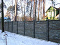 Декоративные бетонные заборы 7