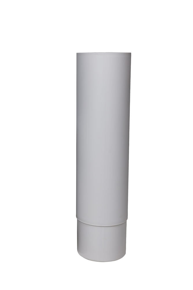 Удлинитель ROSS-дефлектора D125мм, Светло-серый (аналог RR21, RAL7038)