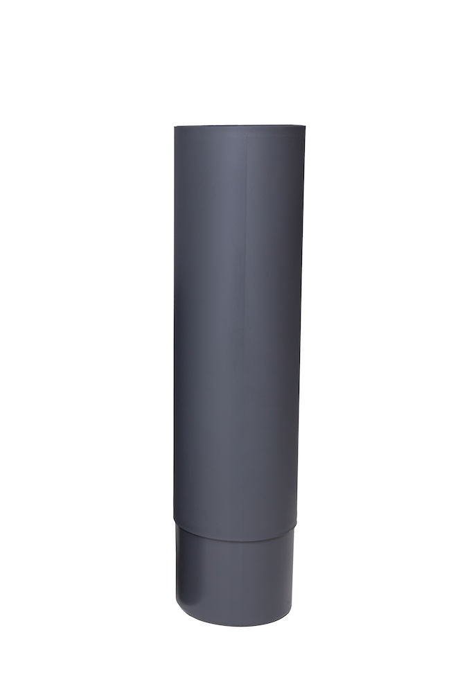 Удлинитель ROSS-дефлектора D125мм, серый (аналог RR23, RAL 7015)