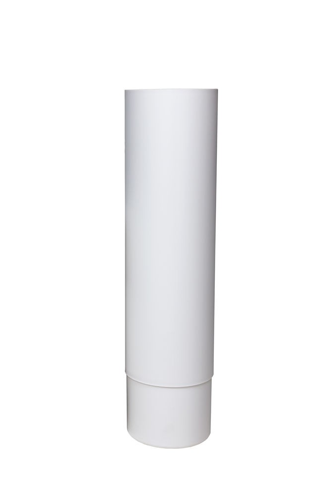 Удлинитель ROSS-дефлектора D125мм, белый (аналог RAL 9016)