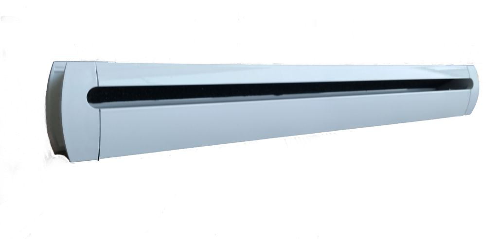 Silendo звукопоглощающая дверная решетка (алюминий) цвет белый RAL 9010, белый