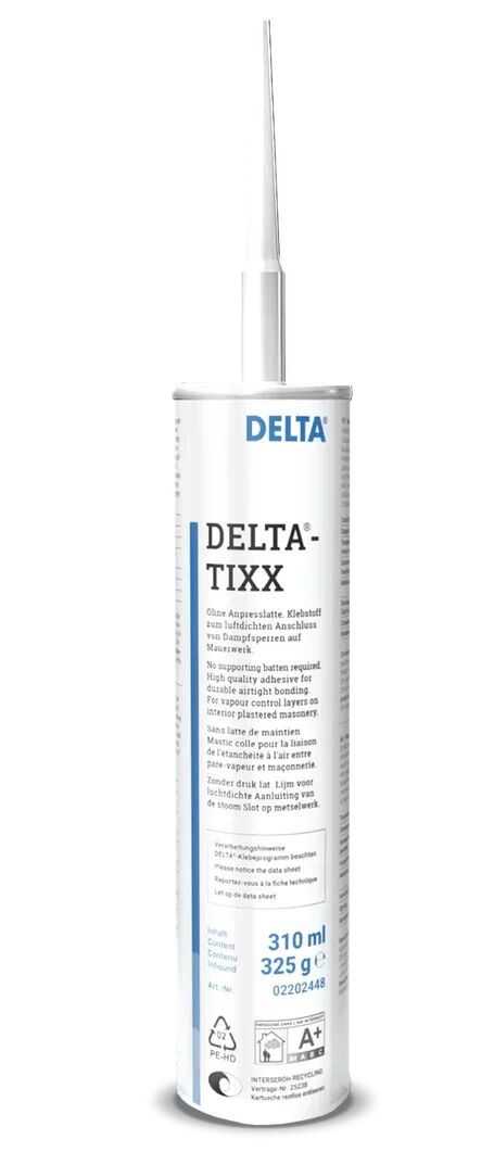 Клей DELTA-TIXX 310мл Дельта Тикс, DELTA-TIXX Клей для пароизоляционных плёнок, 310мл