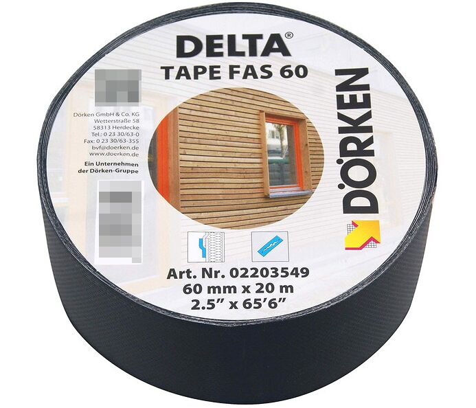 Delta-Tape FAS 60 односторонняя лента 60мм*20м
