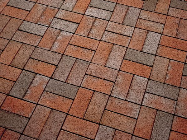 Feldhaus  Тротуарный кирпич P403SKF gala flamea 200x100x40 Фельдхаус