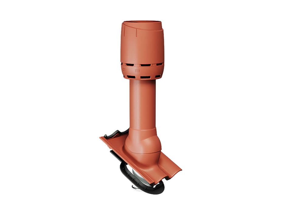 Комплект вентиляции помещений  для волновой черепицы: Франкфуртский профиль, Янтарь, Ормакс, красный