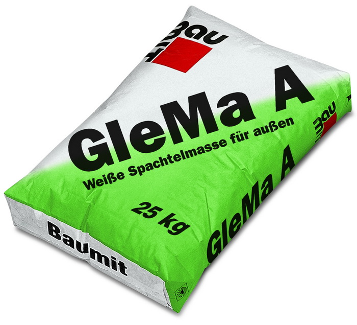 Baumit  Известковая  шпатлевка Баумит Glema A