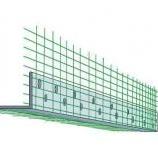 Baumit  Профиль угловой ПВХ со стеклосеткой 10 х 15 см, 2,5 м.п./шт.Баумит