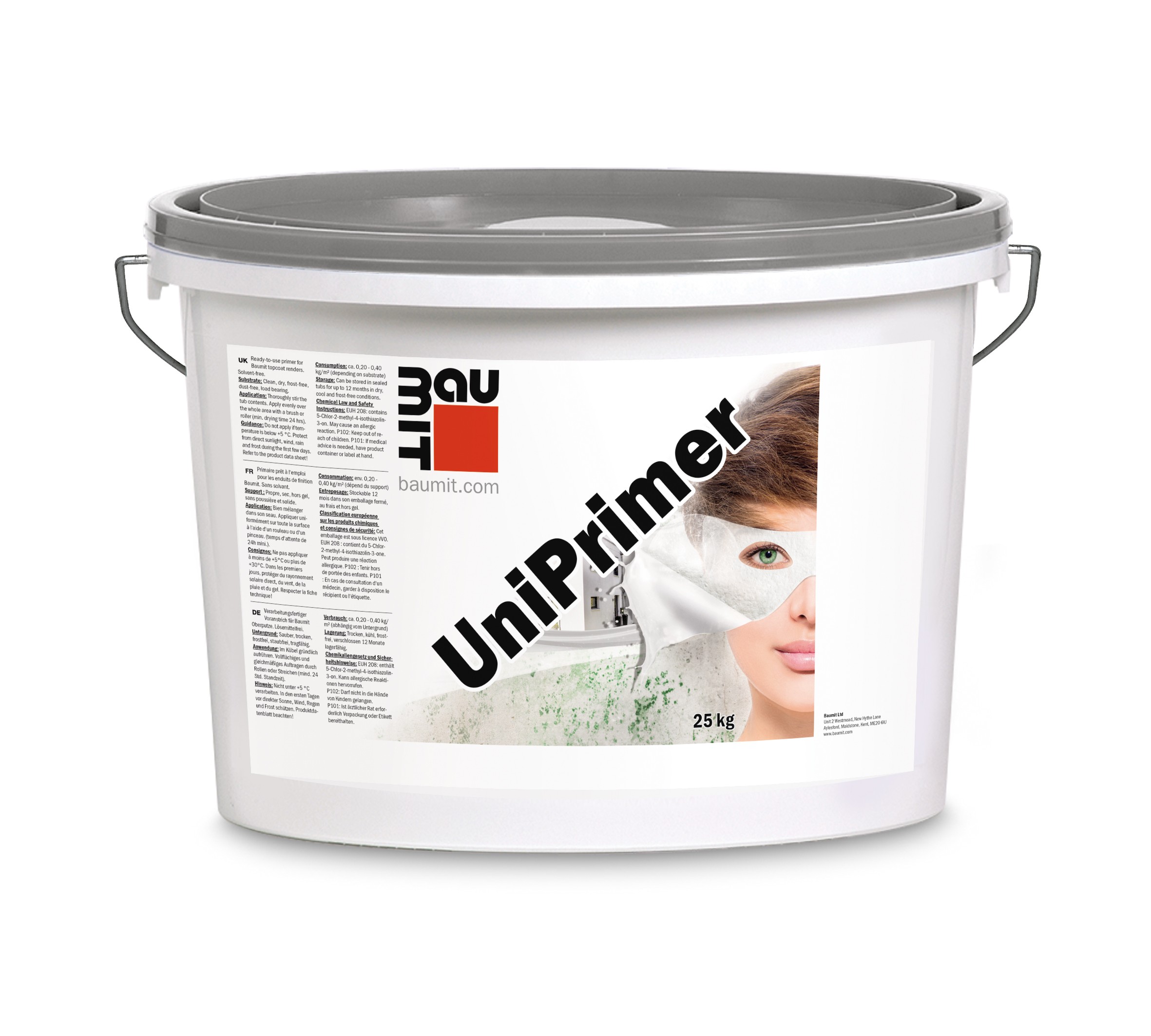 UniPrimer 25 кг Универсальная фасадная грунтовка Baumit