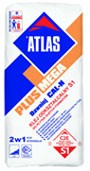 Atlas  Атлас плюс МЕГА ATLAS PLUS MEGA (CAL N) (4-20 mm) тиксотропный для террас Эластичный клей для напольных плиток (C2E) - для плиток большого размера