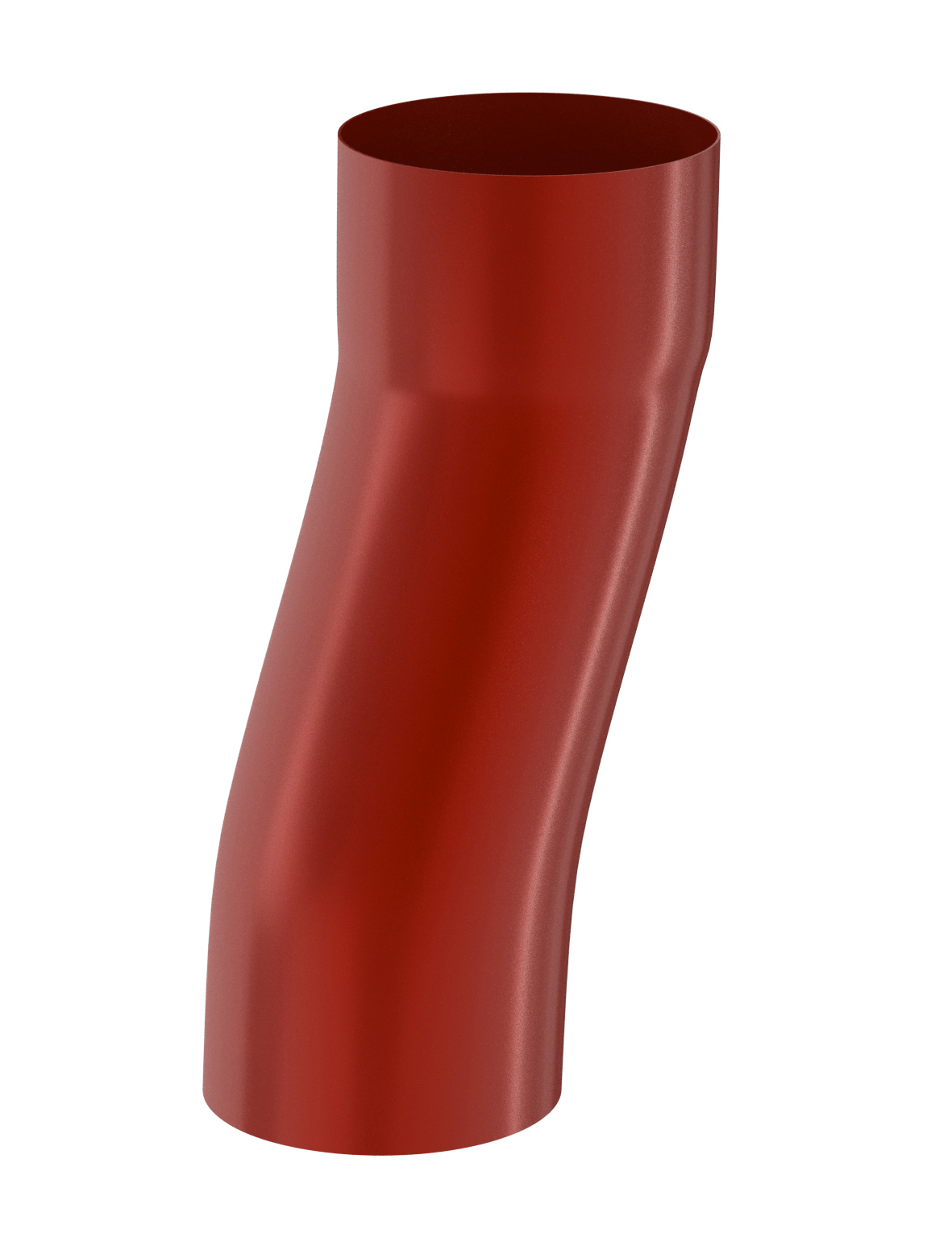S-обвод водосточной трубы<br>металлический, RR29 красный