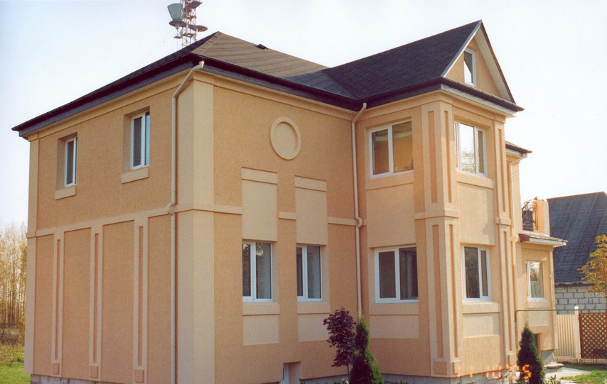 Декоративная штукатурка Атлас (минеральные, силикатные, акриловые, силиконовые. Поверхность: рустик, короед, шуба, барашек). С утеплением и без.