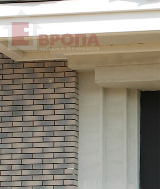 Клинкерные фасадые термопанели «Европа» с облицовочной плиткой Piz Cordoba