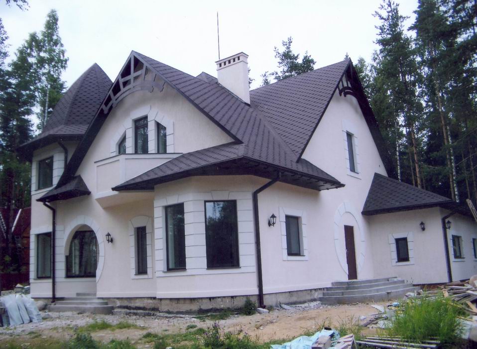 Декоративная штукатурка Атлас (минеральные, силикатные, акриловые, силиконовые. Поверхность: рустик, короед, шуба, барашек). С утеплением и без.