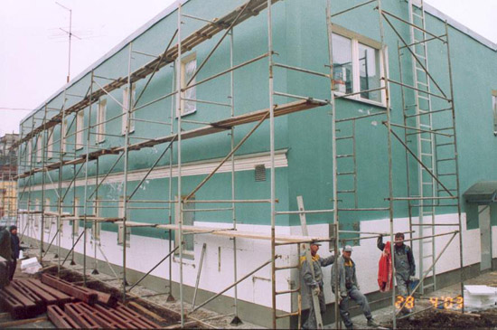 Декоративная штукатурка Атлас (минеральные, силикатные, акриловые, силиконовые. Поверхность: рустик, короед, шуба, барашек). С утеплением и без.