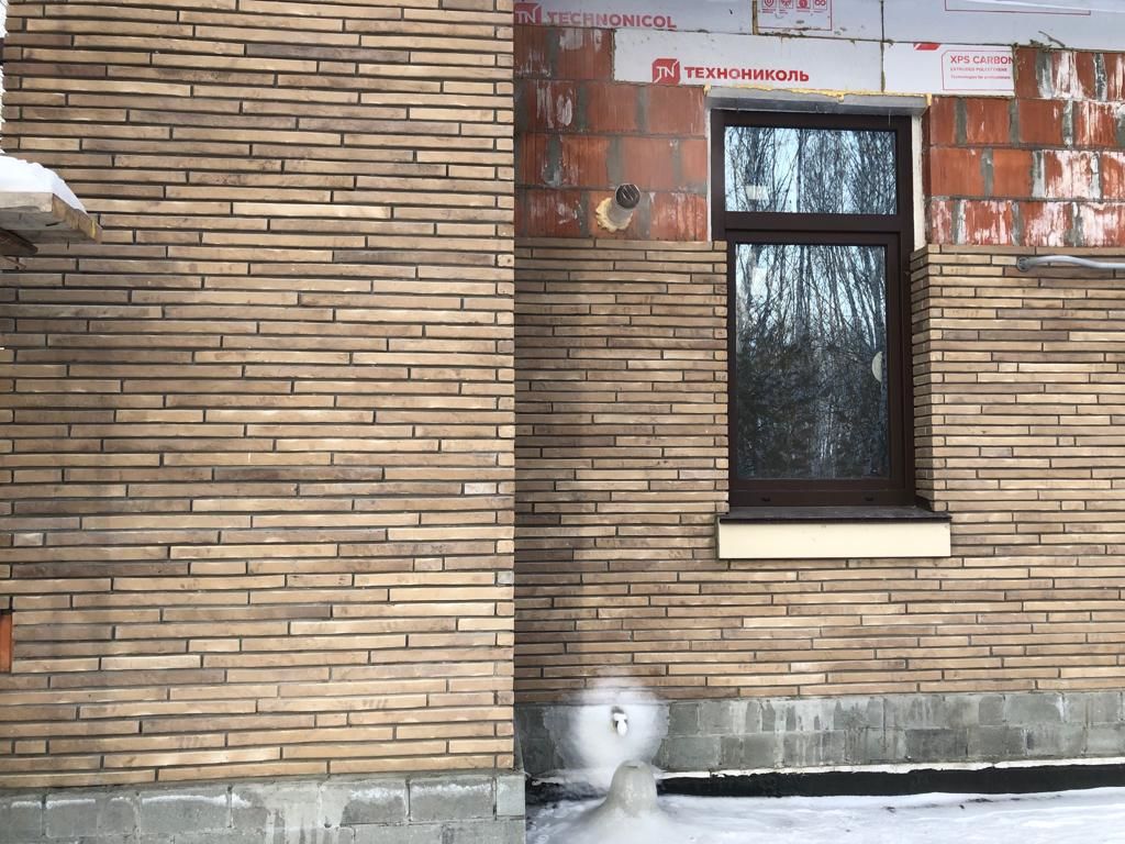 Богандинский КЗ кирпич ручной формовки полнотелый лицевой РИГЕЛЬ