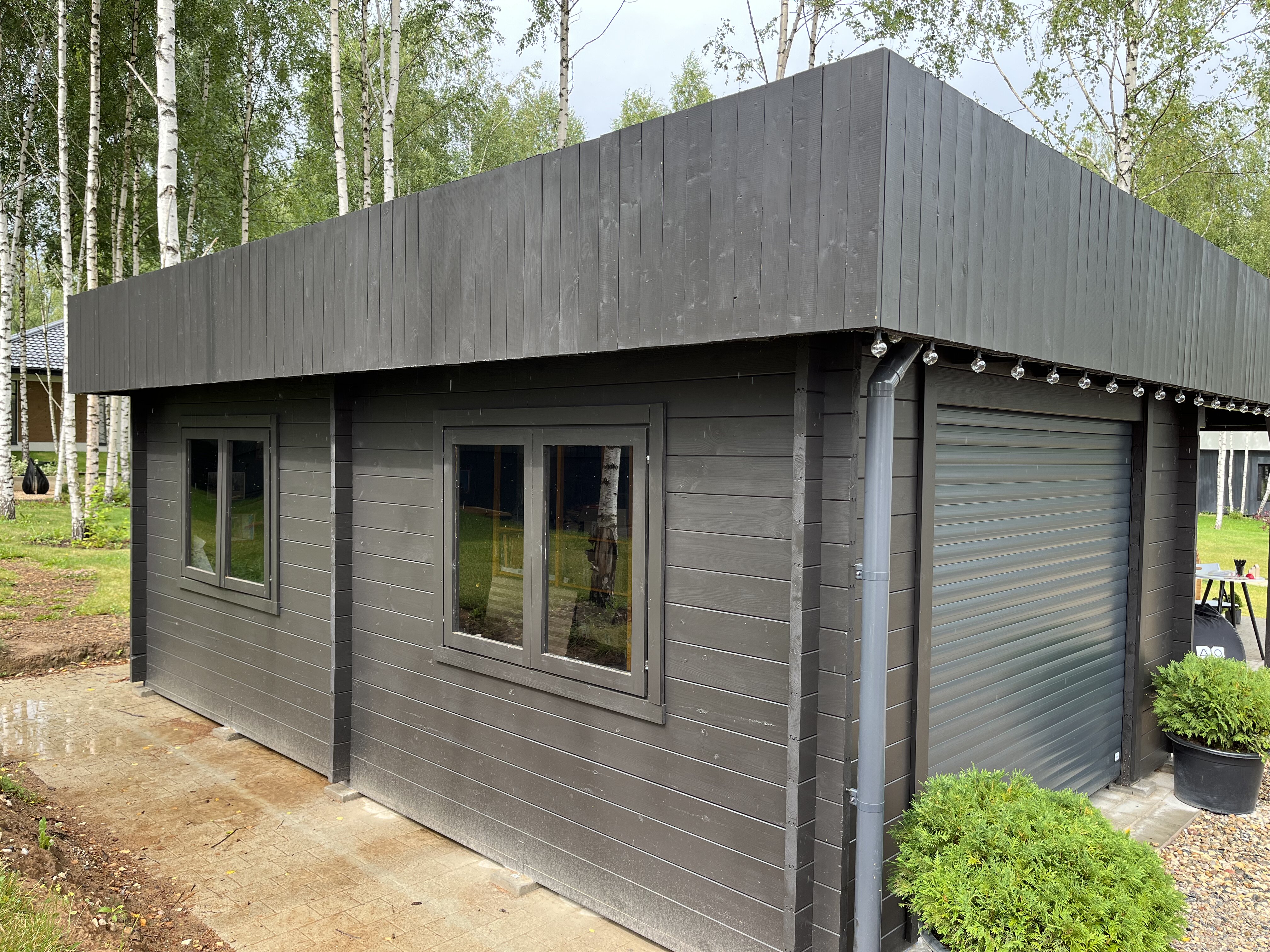 Гараж 52 Дуэт с навесом