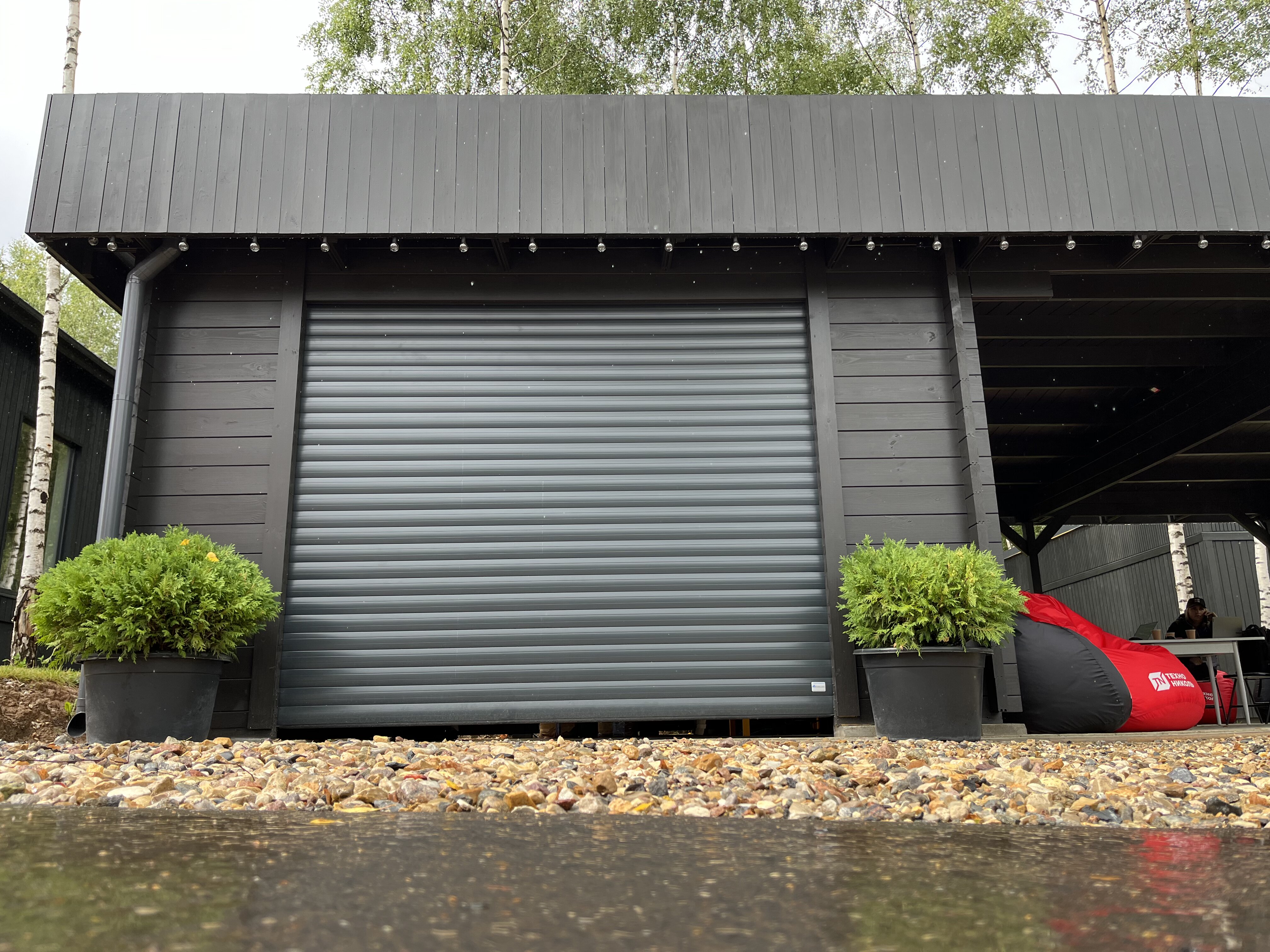 Гараж 52 Дуэт с навесом