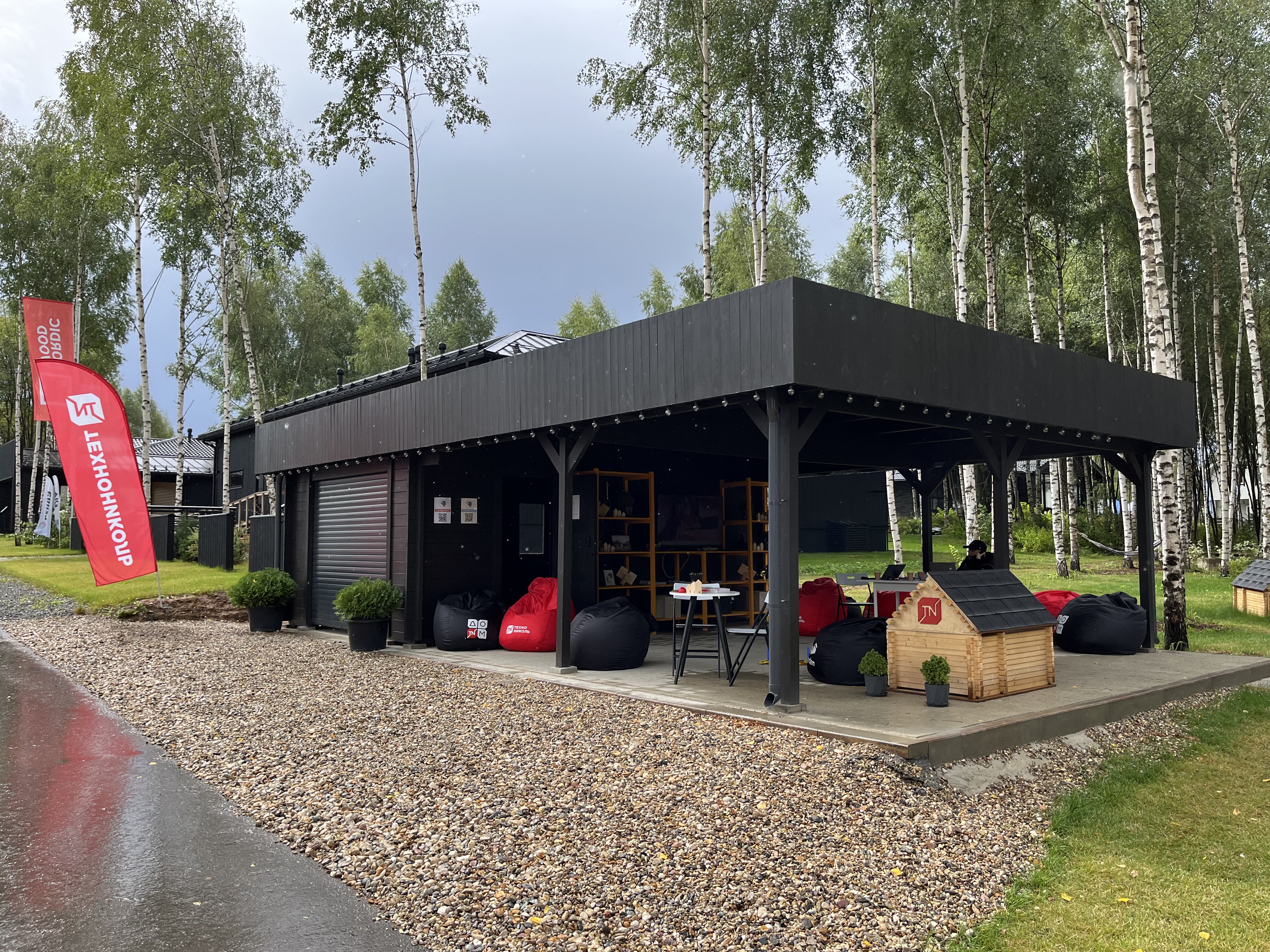 Гараж 52 Дуэт с навесом