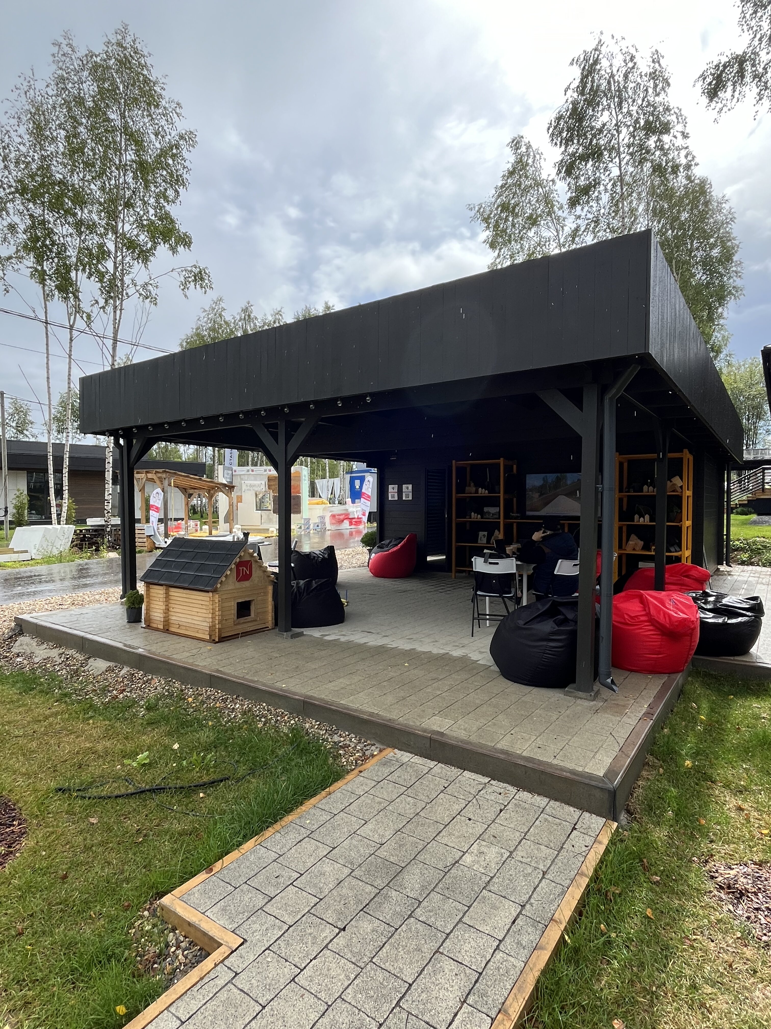 Гараж 52 Дуэт с навесом