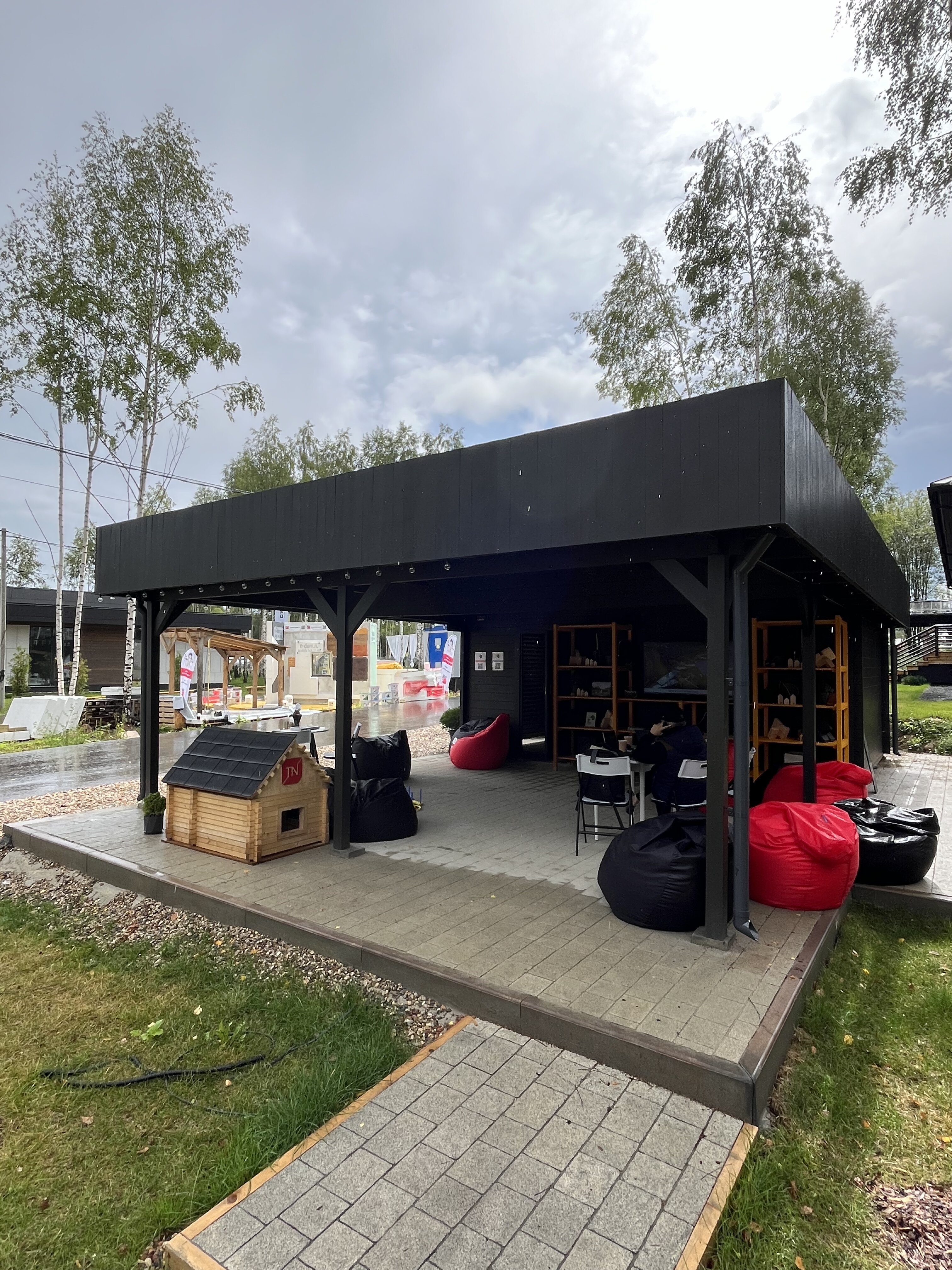 Гараж 52 Дуэт с навесом