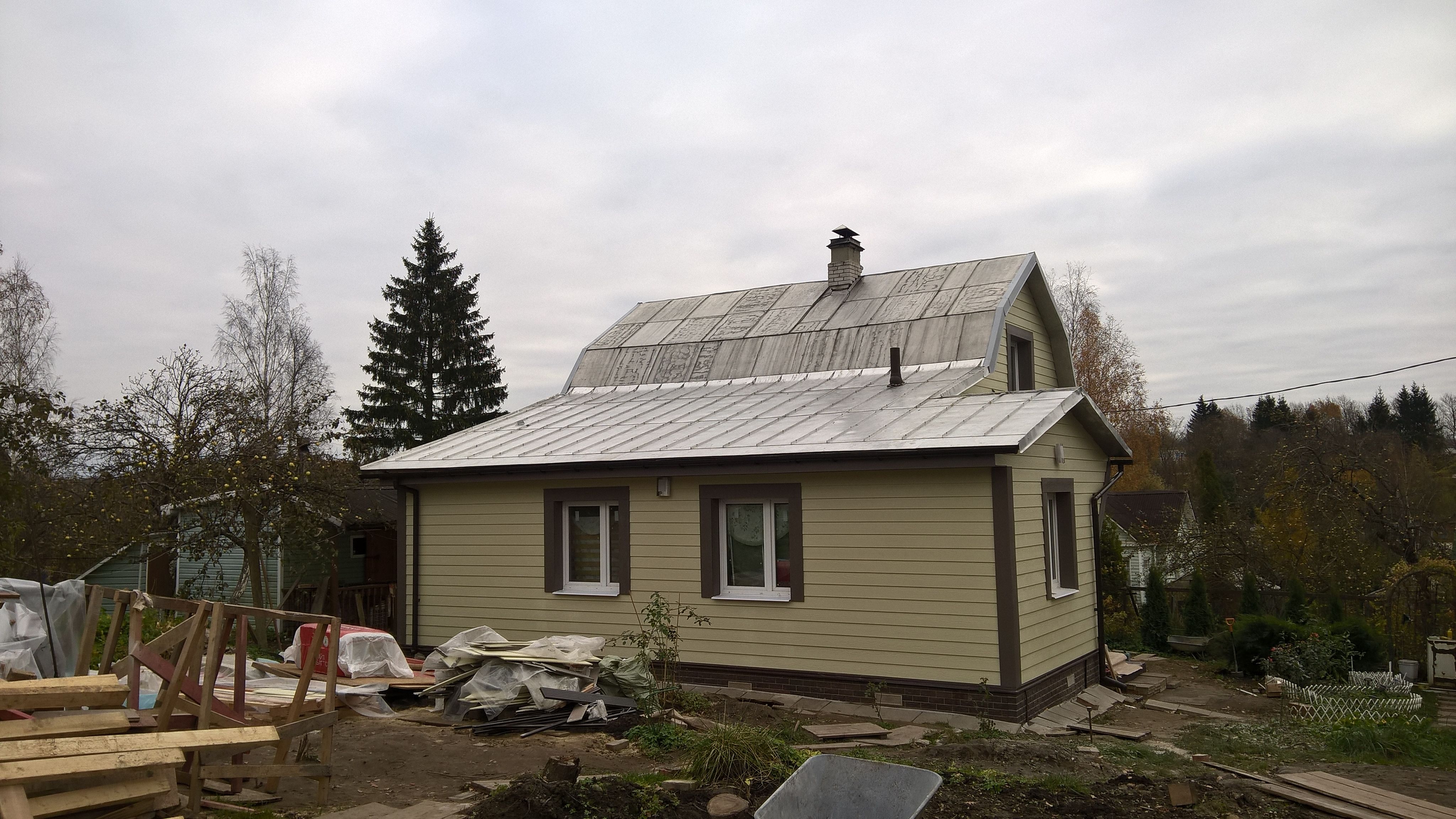 Красное село 2016г - фиброцементный сайдинг