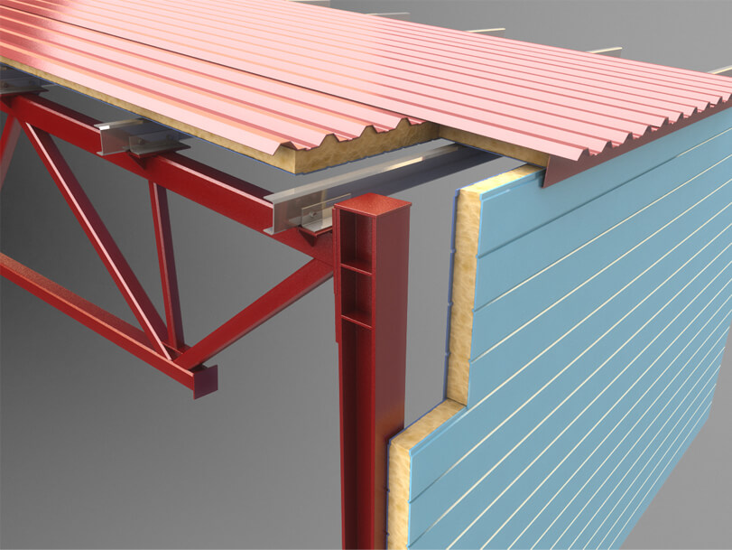 Сэндвич-панели для быстровозводимых зданий