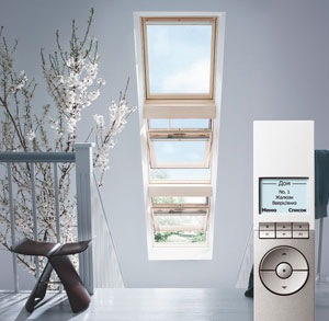 Радиоуправляемое мансардное окно «VELUX INTEGRA io-homecontrol»