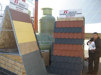Облицовочные панели Zierer на международной выставке MosBuild-2008