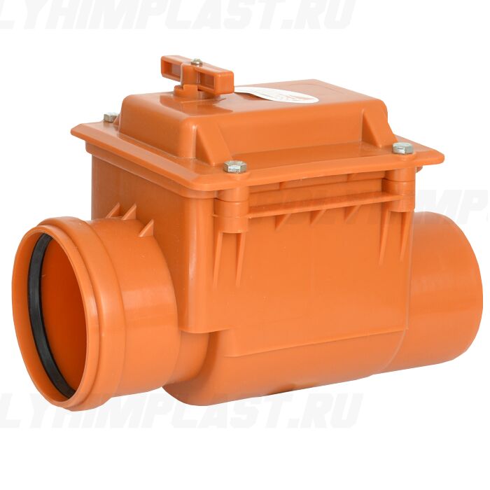 Обратный клапан наружной канализации; 160 мм, Обратный клапан наружной канализации; 160 мм