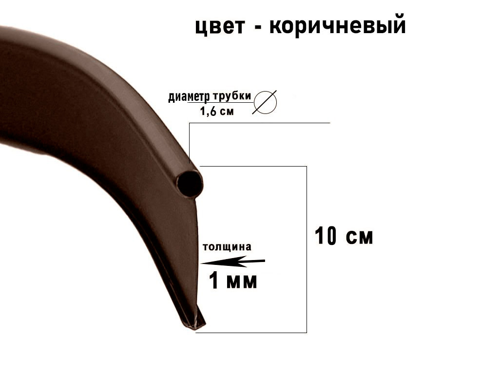 Бордюр тротуарный пластиковый ДЕКО L10000 H100мм