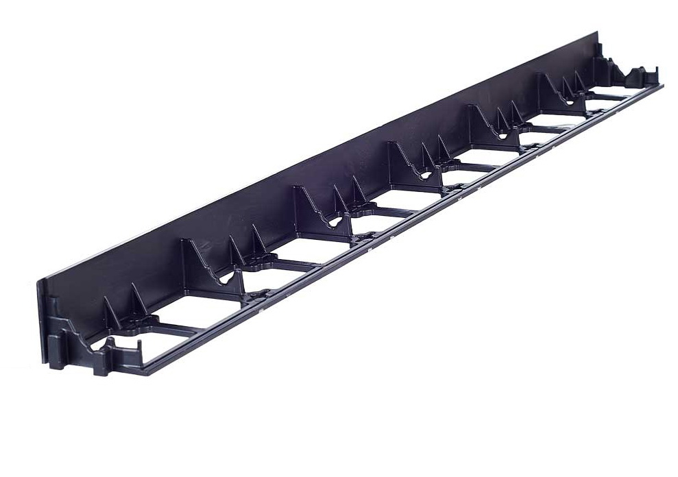 Бордюр тротуарный пластиковый L2000 H60мм, чёрный