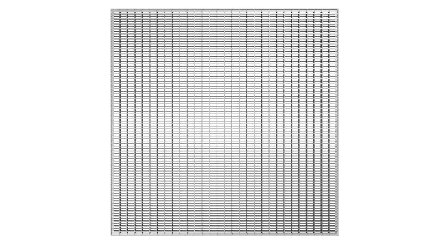 Настил прессованный P 1000х1000х30мм ОЦ с яч.33х11мм купить в Санкт-Петербурге