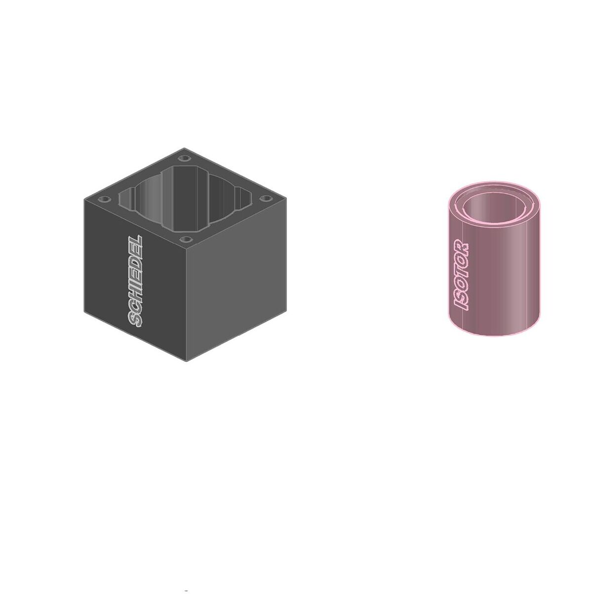 ISOTOR Комплект дымохода 0,33м Ø16см, Schiedel, ISOTOR Комплект дымохода 0,33м Ø16см, Schiedel