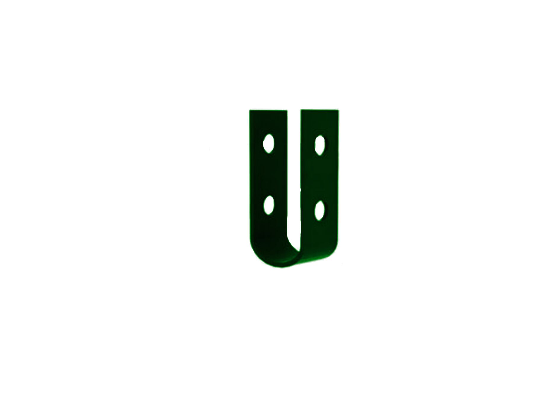 U-образный кронштейн BORGE, темно-зеленый (6005)