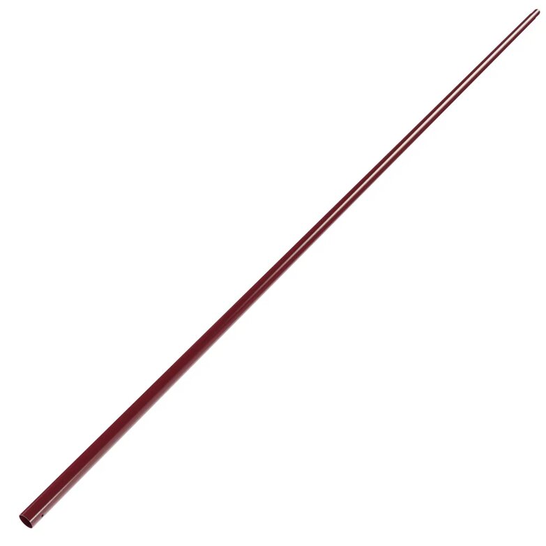 Труба ограждения ЭКОНОМ 3м D-32мм BORGE, темно-красный (3005)