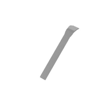 Крюк снегозадержателя для высоких профилей BORGE, серебро (9006)