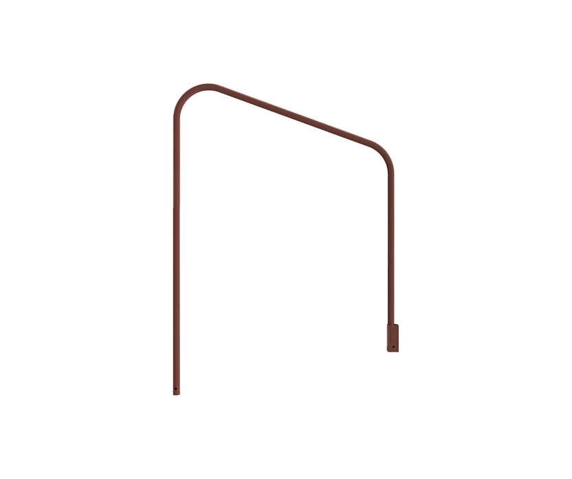 Поручни лестницы (2 шт. в комплекте) оцинк. D-Bork, 8017 (коричневый)