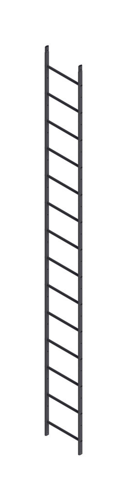 Модульная лестница ORIMA 4,2 м без крепления, RR23 темно-серый