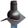 Krovent Pipe-Cone коньковый выход канализации коричневый (RAL 8017)