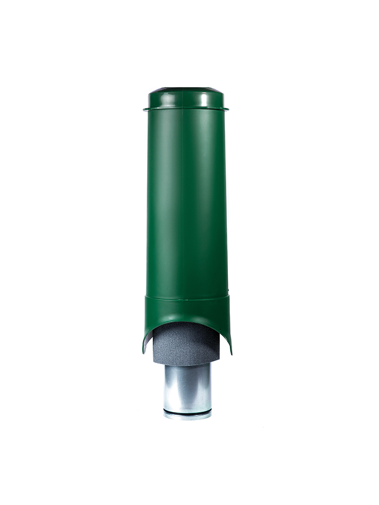 Krovent Pipe-VT IS Выход вентиляции 150изол./700 (изолированный), 6005 (зелёный) купить в Санкт-Петербурге Krovent Pipe-VT IS Выход вентиляции 150изол./700 (изолированный), 6005 (зелёный)