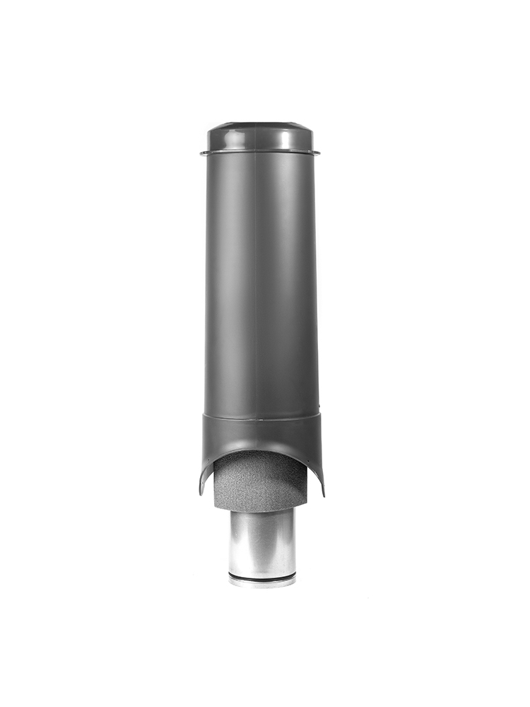 Krovent Pipe-VT IS Выход вентиляции 150изол./700 (изолированный), 7024 (серый) купить в Санкт-Петербурге Krovent Pipe-VT IS Выход вентиляции 150изол./700 (изолированный), 7024 (серый)