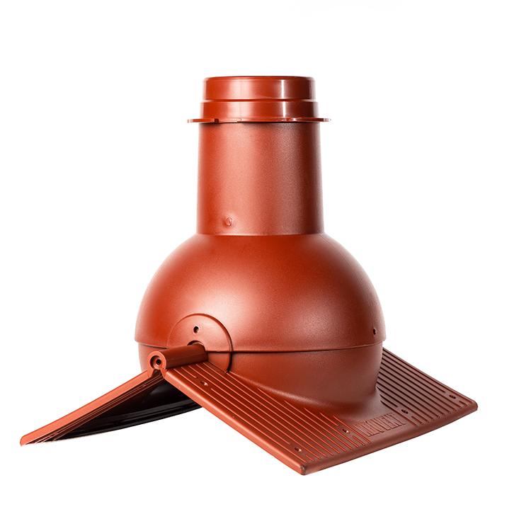 Krovent Pipe-Cone коньковый элемент для любого типа кровли, 29 (красно-коричневый) купить в Санкт-Петербурге Krovent Pipe-Cone коньковый элемент для любого типа кровли, 29 (красно-коричневый)