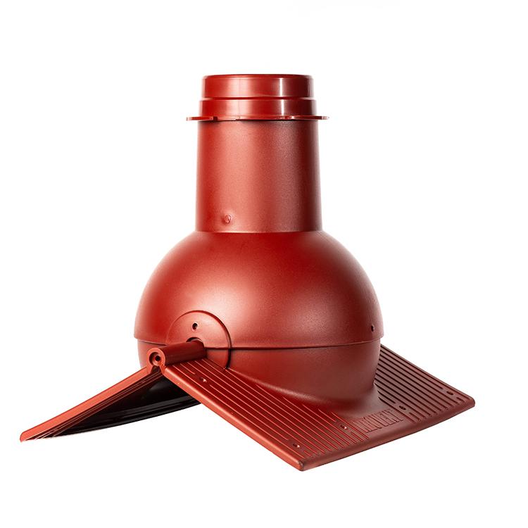 Krovent Pipe-Cone коньковый элемент для любого типа кровли, 3009 (красный) купить в Санкт-Петербурге Krovent Pipe-Cone коньковый элемент для любого типа кровли, 3009 (красный)