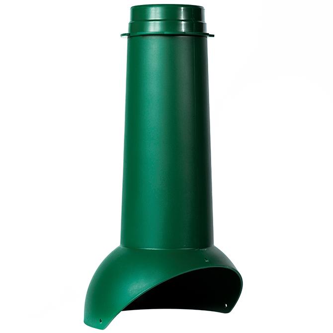 Krovent Pipe-VT Выход вентиляции 110/500(неизолированный)серия Lite, 6005 (зелёный) купить в Санкт-Петербурге Krovent Pipe-VT Выход вентиляции 110/500(неизолированный)серия Lite, 6005 (зелёный)