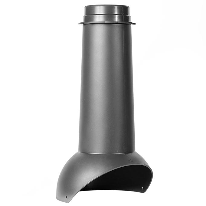 Krovent Pipe-VT Выход вентиляции 110/500(неизолированный)серия Lite, 7024 (серый) купить в Санкт-Петербурге Krovent Pipe-VT Выход вентиляции 110/500(неизолированный)серия Lite, 7024 (серый)