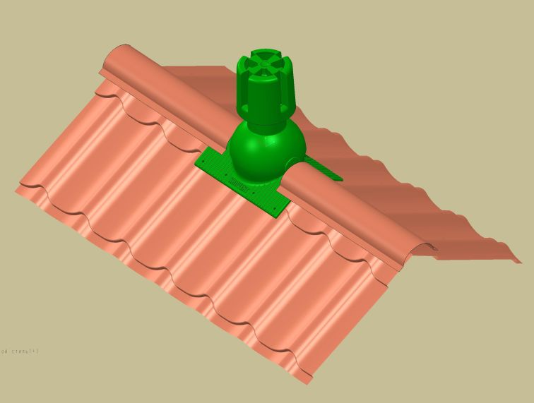 Krovent Коньковый аэратор черный (RAL 9005) <b>Pipe-Cone (вентиляционный)</b> для любого вида кровли купить в Санкт-Петербурге Krovent Коньковый аэратор черный (RAL 9005) <b>Pipe-Cone (вентиляционный)</b> для любого вида кровли