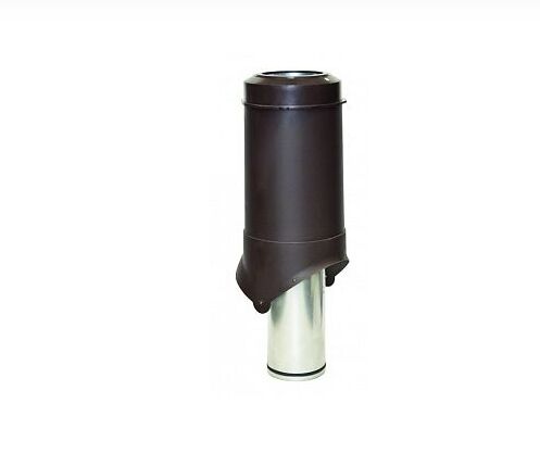 Krovent Pipe-VT IS Выход вентиляции 125/изол./500 (изолированный), 8017 (коричневый) купить в Санкт-Петербурге Krovent Pipe-VT IS Выход вентиляции 125/изол./500 (изолированный), 8017 (коричневый)