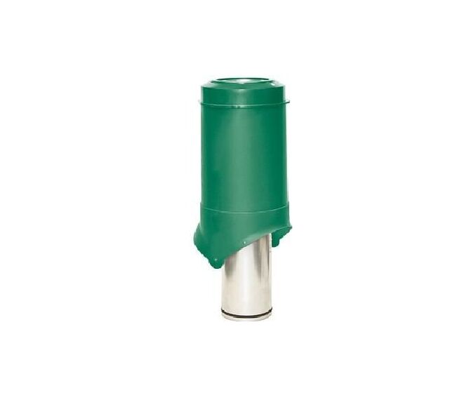 Krovent Pipe-VT IS Выход вентиляции 125/изол./500 (изолированный), 6005 (зелёный) купить в Санкт-Петербурге Krovent Pipe-VT IS Выход вентиляции 125/изол./500 (изолированный), 6005 (зелёный)